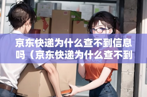 京東快遞查不到物流信息？服務器租賃或許是關鍵原因
